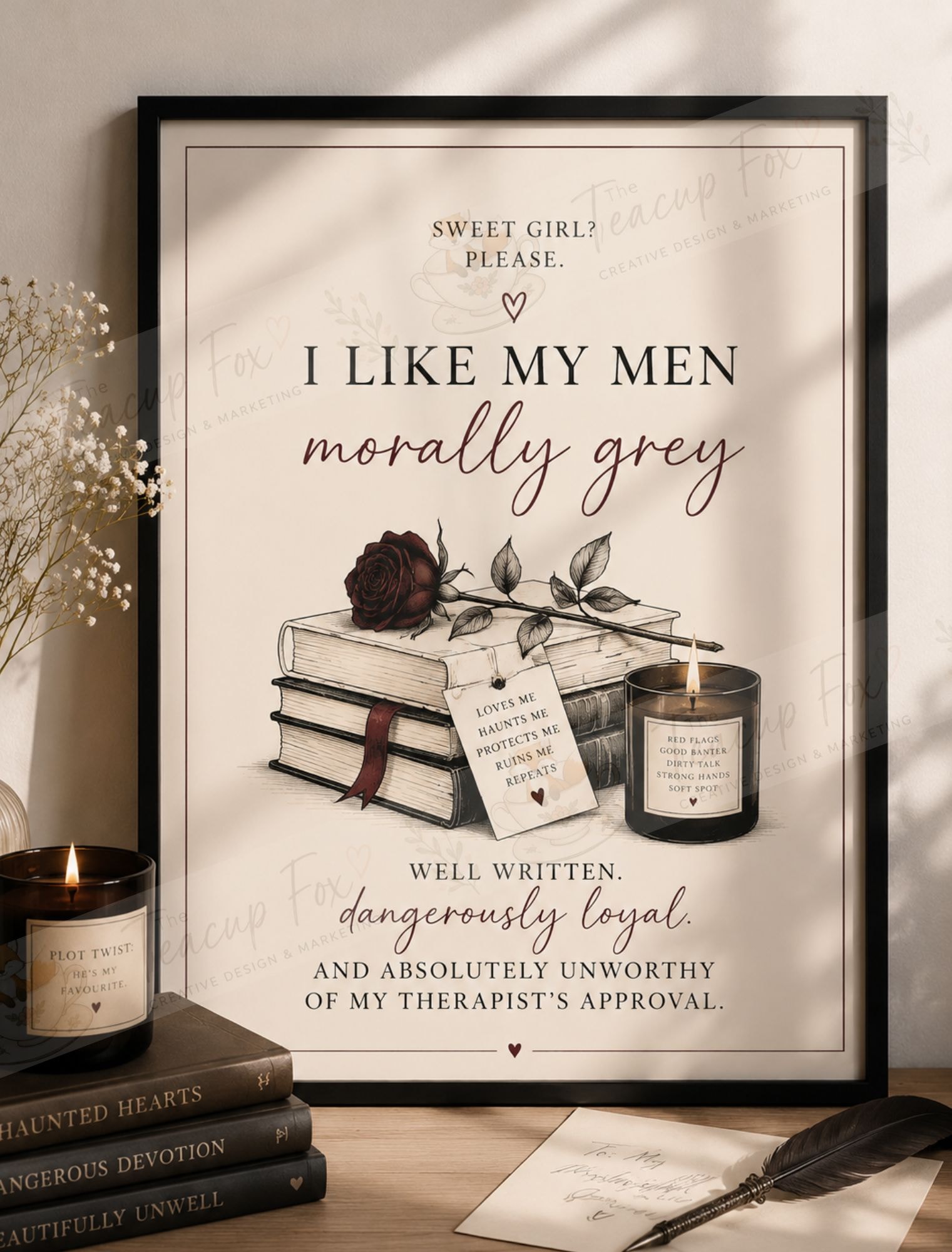 Literary Quote Print